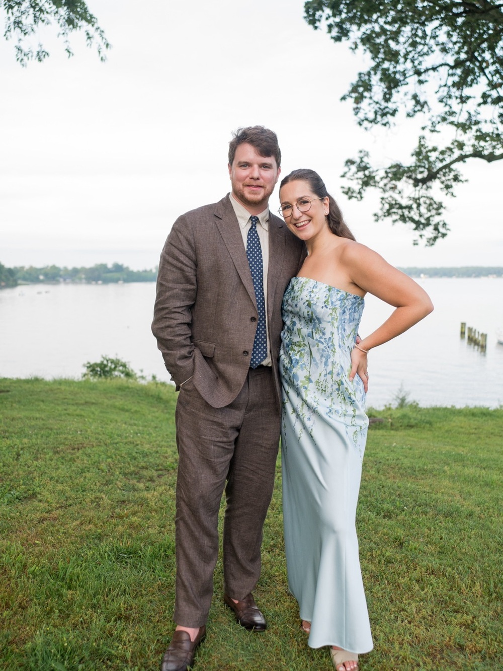 BHLDN Floral Gown